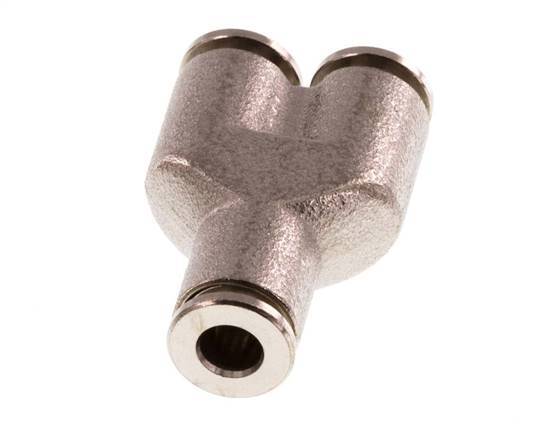 Racor en Y de 4 mm Latón NBR