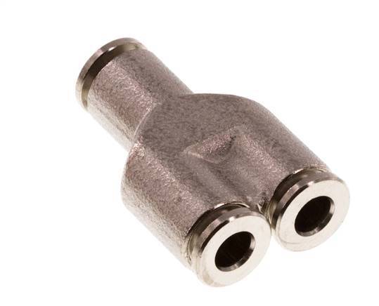 Racor en Y de 4 mm Latón NBR