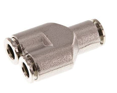 6mm Y Push-in Fitting Brass NBR