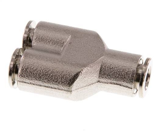 6mm Y Push-in Fitting Brass NBR