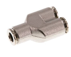 6mm Y Push-in Fitting Brass NBR