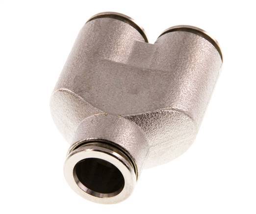 Racor en Y de 10 mm Latón NBR