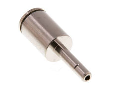 Racor rápido de 6mm x 4mm con latón NBR [2 piezas]