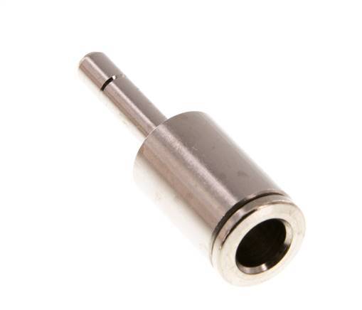 Racor rápido de 6mm x 4mm con latón NBR [2 piezas]