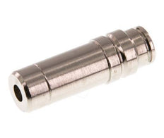 6mm x 12mm Push-in Fitting with Plug-in Brass NBR [2 Pieces]