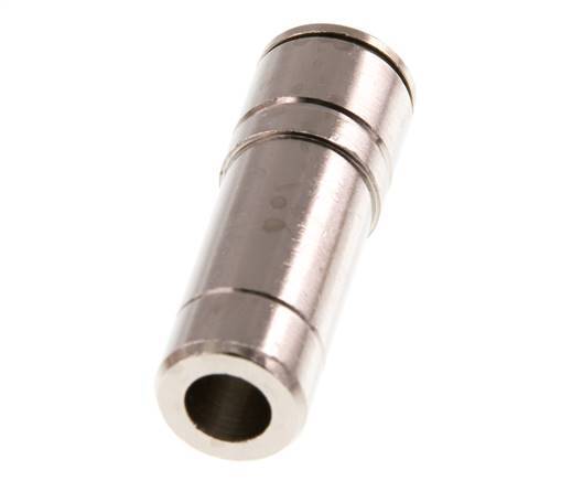 8mm x 12mm Push-in Fitting with Plug-in Brass NBR [2 Pieces]