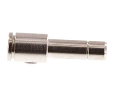 4mm x 6mm Push-in Fitting with Plug-in Brass FKM [2 Pieces]