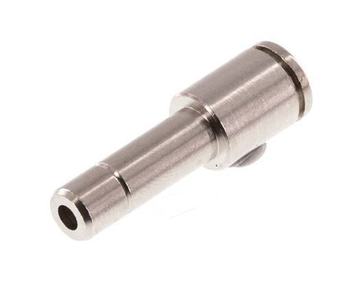 Racor de 4mm x 6mm con latón enchufable FKM [2 piezas]