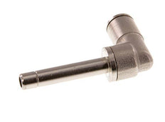 Codo de 6mm x 6mm a 90 grados con manguito largo de latón NBR
