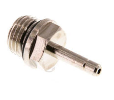 4mm x G1/4'' Plug-in Fitting with Male Threads Brass NBR [5 Pieces]