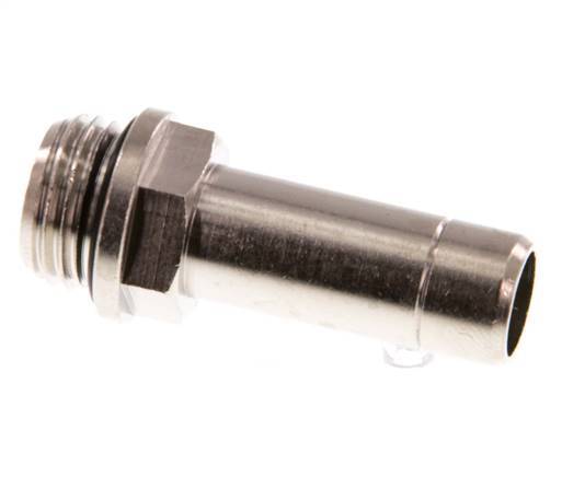 10mm x G1/4'' Plug-in Fitting with Male Threads Brass NBR [5 Pieces]