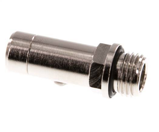 12mm x G1/4'' Plug-in Fitting with Male Threads Brass NBR [2 Pieces]