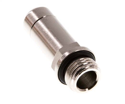 12mm x G1/4'' Plug-in Fitting with Male Threads Brass NBR [2 Pieces]