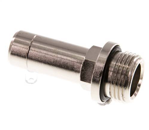 12mm x G3/8'' Plug-in Fitting with Male Threads Brass NBR [2 Pieces]