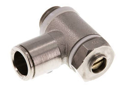 Válvula de control de flujo Codo de medición 10 mm - G1/4'' Latón Tornillo ranurado Banjo