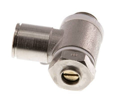 Válvula de control de flujo Codo de medición 10 mm - G1/4'' Latón Tornillo ranurado Banjo