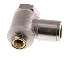 Válvula de control de flujo Codo de medición 10 mm - G1/4'' Latón Tornillo ranurado Banjo