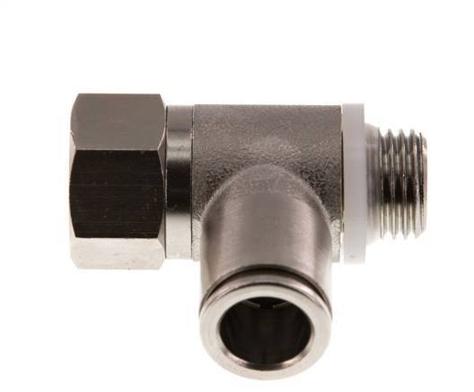 Válvula de retención accionada por piloto 10mm y G 1/4'' Codo Macho Latón 0.5-10bar (7-145psi)