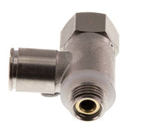 Válvula de retención accionada por piloto 10mm y G 1/4'' Codo Macho Latón 0.5-10bar (7-145psi)