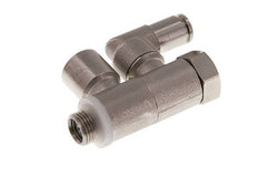 Válvula de retención accionada por piloto 4mm y codo macho G1/8'' Latón 0.5-10bar (7-145psi)