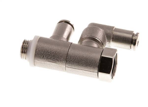 Pilot Operated Check Valve 4mm & G1/8'' Male Elbow Brass 0.5-10bar (7-145psi)