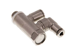 Válvula de retención accionada por piloto 6mm y codo macho G1/8'' Latón 0.5-10bar (7-145psi)