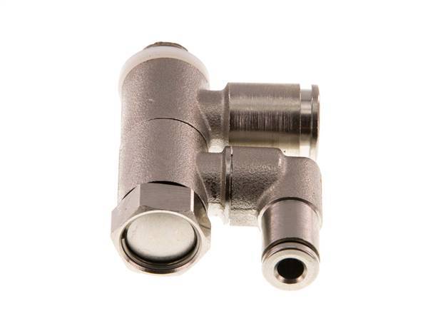 Válvula de retención accionada por piloto 8mm y codo macho G1/8'' Latón 0.5-10bar (7-145psi)