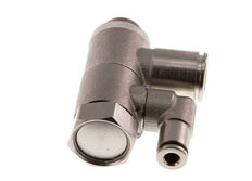 Válvula de retención pilotada de 10 mm y codo macho G1/4'' de latón 0,5-10bar (7-145psi)