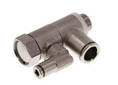 Válvula de retención pilotada de 10 mm y codo macho G1/4'' de latón 0,5-10bar (7-145psi)