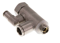 Válvula de retención pilotada de 10 mm y codo macho G1/4'' de latón 0,5-10bar (7-145psi)