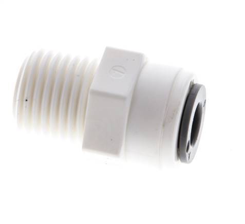 6mm x R1/4'' Push-in Fitting with Male Threads POM EPDM [10 Pieces]