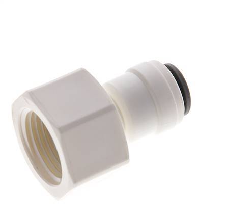 6mm x G3/8'' Push-in Fitting with Female Threads POM EPDM [5 Pieces]