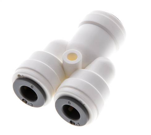 6mm Y Push-in Fitting POM EPDM FDA [2 Pieces]