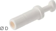 6mm Plug POM EPDM FDA [10 Pieces]
