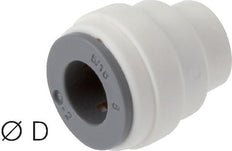 10mm Cap POM EPDM FDA [10 Pieces]