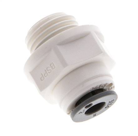 Racor de 3/16'' x G1/4'' con rosca macho POM EPDM [5 piezas]