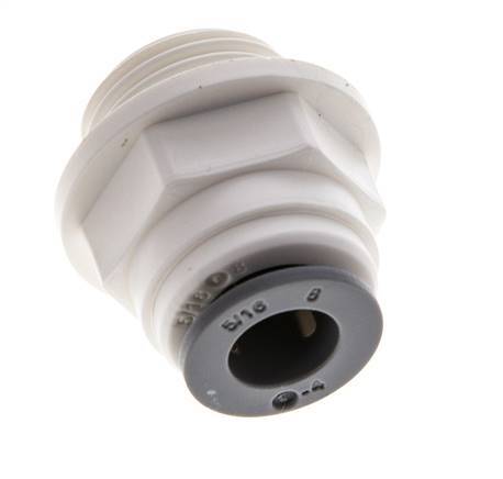 5/16'' x G3/8'' Push-in Fitting with Male Threads POM EPDM [5 Pieces]
