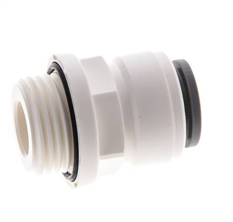 1/2'' x G1/2'' Push-in Fitting with Male Threads POM EPDM [2 Pieces]