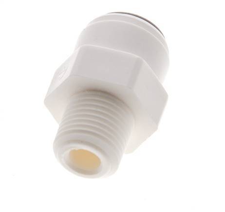 5/32'' x R1/8'' Push-in Fitting with Male Threads POM EPDM [10 Pieces]