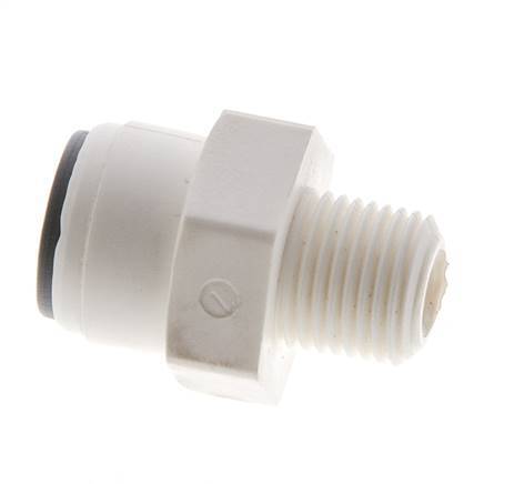 Racor de 3/16'' x R1/8'' con rosca macho POM EPDM [10 piezas]