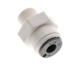 3/16'' x R1/8'' Push-in Fitting with Male Threads POM EPDM [10 Pieces]