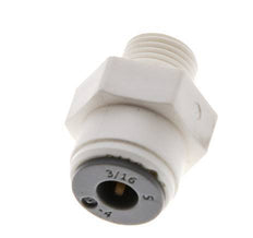 3/16'' x R1/8'' Push-in Fitting with Male Threads POM EPDM [10 Pieces]
