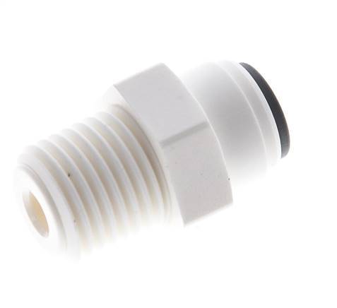 5/32'' x R1/4'' Push-in Fitting with Male Threads POM EPDM [10 Pieces]
