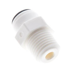 3/16'' x R1/4'' Push-in Fitting with Male Threads POM EPDM [10 Pieces]