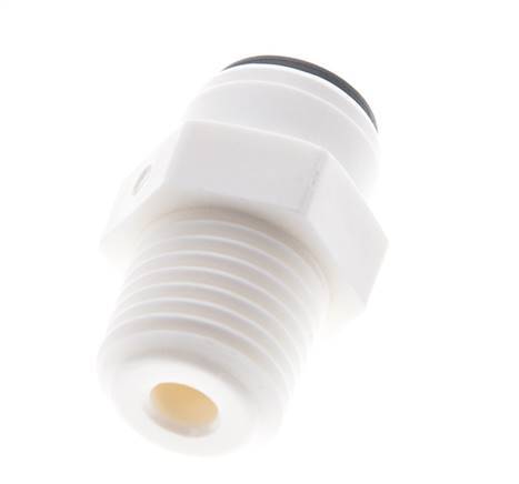 3/16'' x R1/4'' Push-in Fitting with Male Threads POM EPDM [10 Pieces]