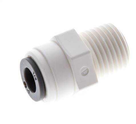 1/4'' x R1/4'' Push-in Fitting with Male Threads POM EPDM [10 Pieces]
