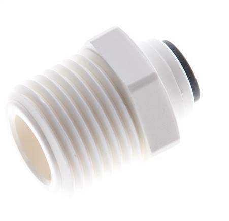 Racor de 1/4'' x R1/2'' con rosca macho POM EPDM [5 piezas]