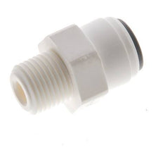 5/32'' x 1/8'' NPT Push-in Fitting with Male Threads POM EPDM [10 Pieces]