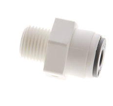 3/16'' x 1/8'' NPT Push-in Fitting with Male Threads POM EPDM [10 Pieces]