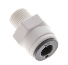 1/4'' x 1/8'' NPT Push-in Fitting with Male Threads POM EPDM [10 Pieces]